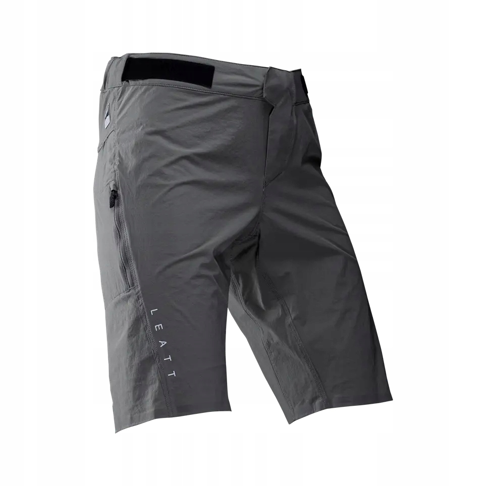 LEATT SPODENKI ROWEROWE MTB TRAIL 1.0 SHORTS GRANITE KOLOR SZARY ROZMIAR L