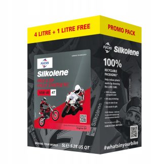 SILKOLENE FUCHS OLEJ SILNIKOWY 100% SYNTETYCZNY ESTER PRO 4 XP 10W40 5L (4L