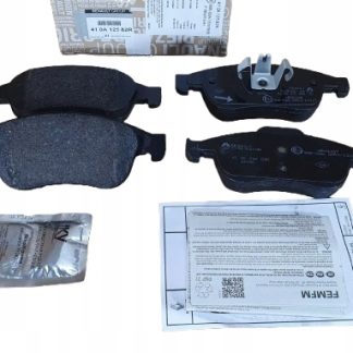 KLOCKI HAMULCOWE REANULT MEGANE III CLIO V CAPTUR DUSTAR PRZÓD 410A12582R