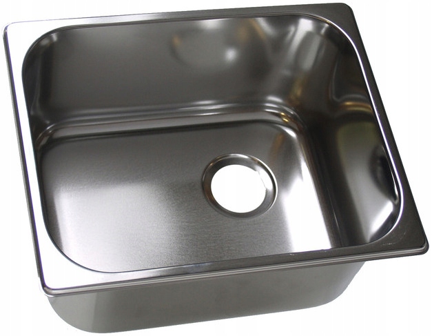 ZLEW ZLEWOZMYWAK STAL NIERDZEWNA DO KAMPERA PRZYCZEPY 32x26x15 cm