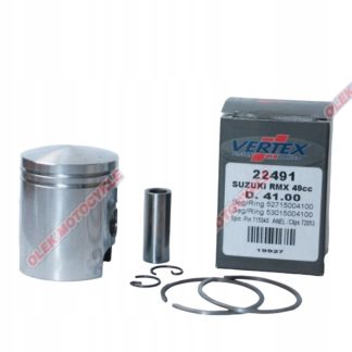 VERTEX TŁOK SUZUKI MORINI (PIERŚCIENIE 53015004100 X 1, 52715004100 X 1) (4