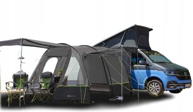 Przedsionek kempingowy Berger Touring szary 345x315 cm