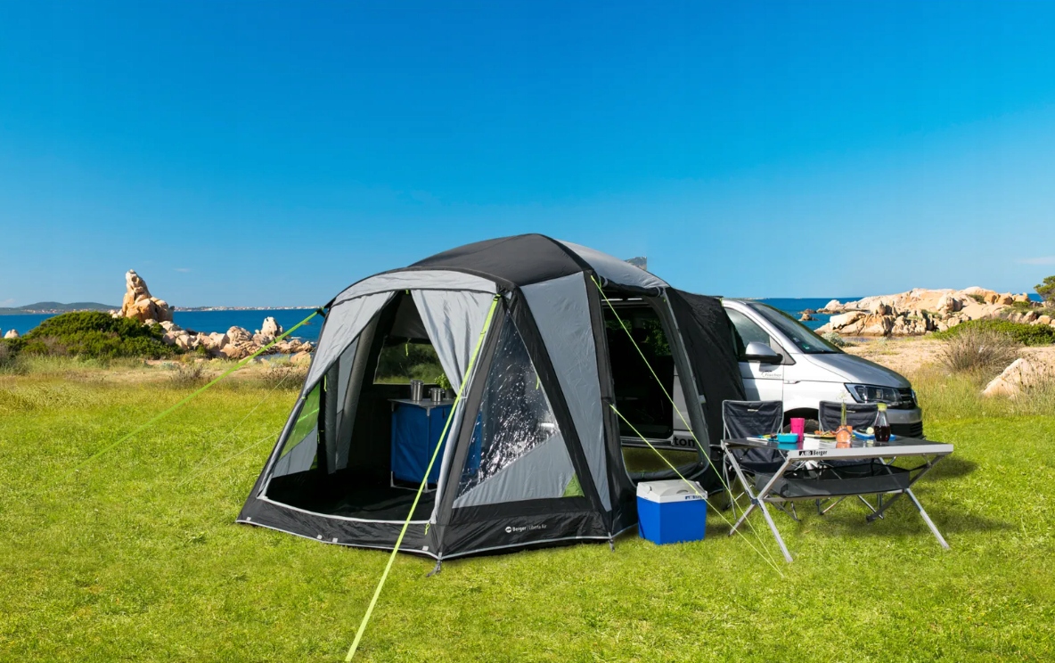 PRZEDSIONEK DMUCHANY DO KAMPERA Berger Liberta Air 305x440 cm