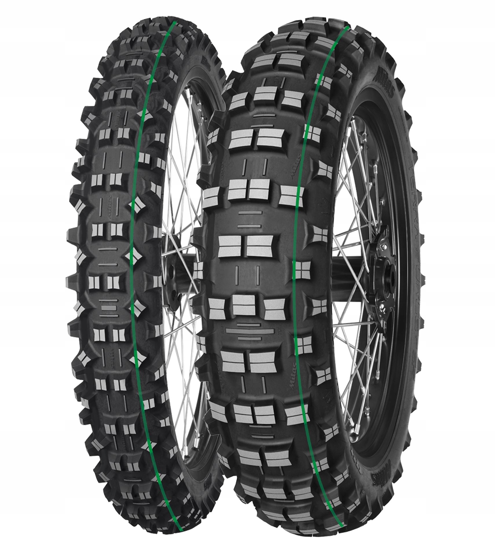 MITAS OPONA 90/100-21 TERRA FORCE-EF SUPER LIGHT (ZIELONY PASEK) 57R TT PRZ