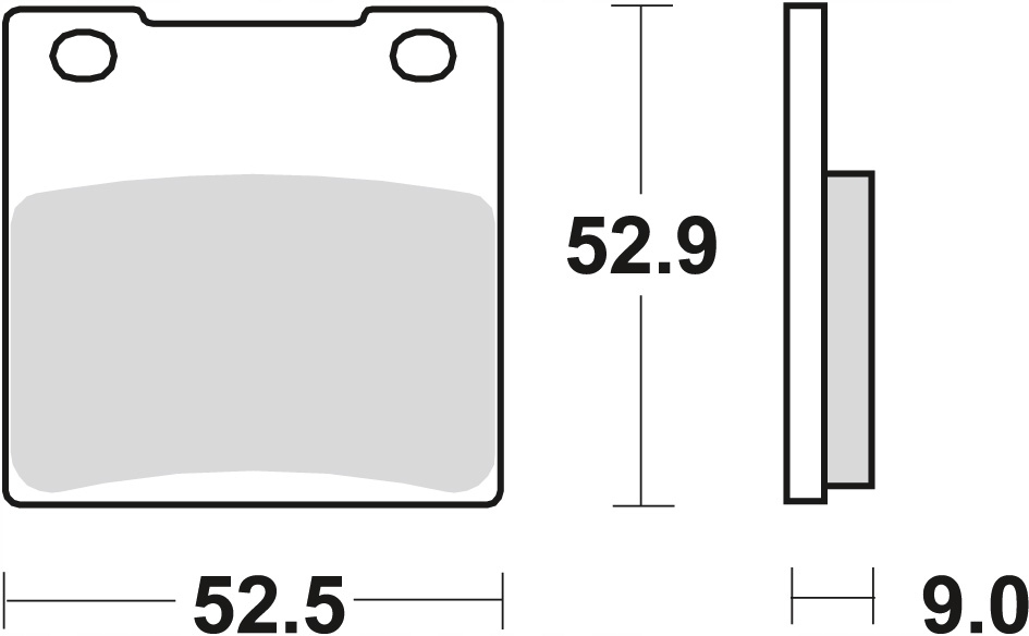 TRW LUCAS KLOCKI HAMULCOWE KH63 SINTER STREET KAWASAKI ZX7R 96-02, ZXR 750