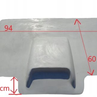 Zaślepka szyberdachu z wlotem rajdowa KJS dachowy