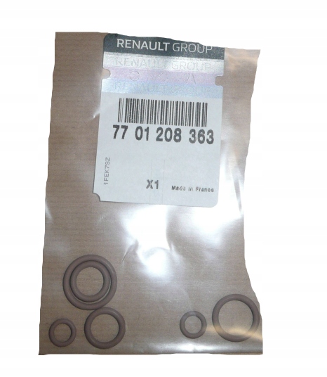 Uszczelki układu klimatyzacji CLIO III 7701208363