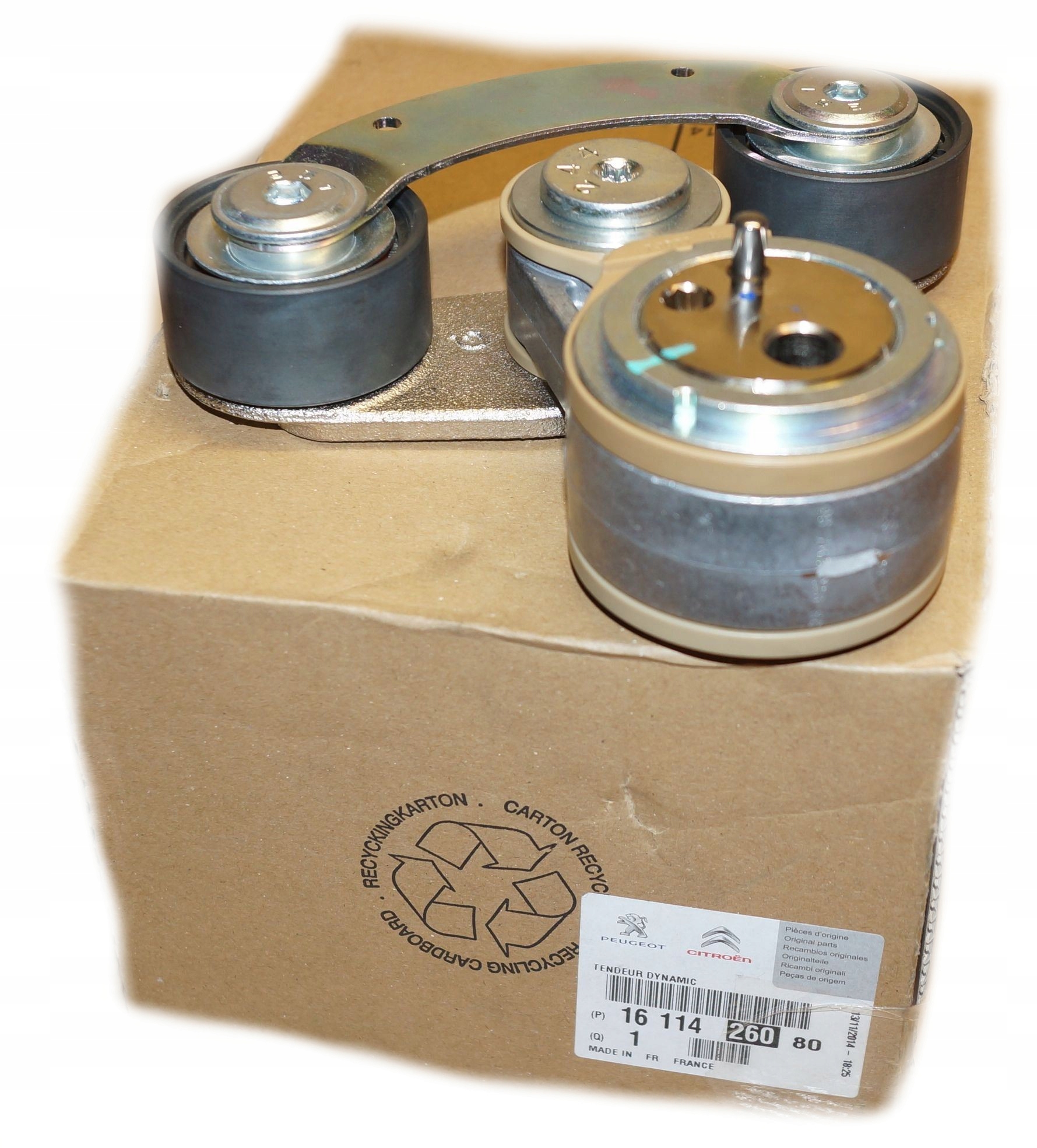 Napinacz alternatora 1611426080 2,0hdi HYBRYDA ORG