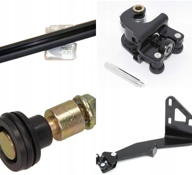 Prowadnica drzwi + rolki Master II 8200163740 ORG