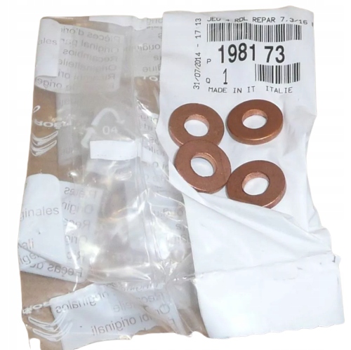 Podkładki wtryskiwaczy 1,6hdi C4 C5 407 198173 ORG