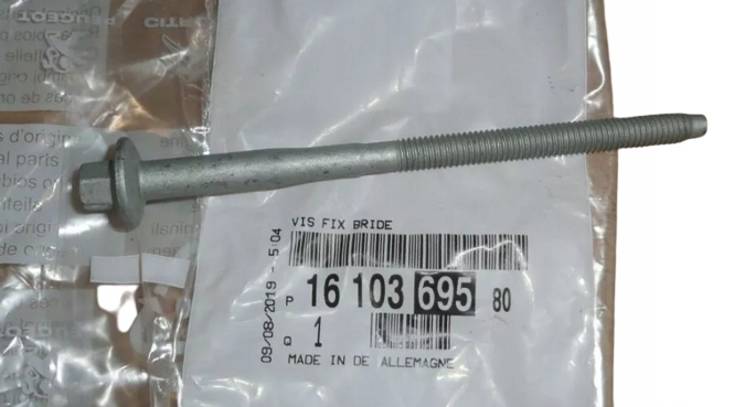 Śruba mocowania wtrysku 2,2hdi Boxer 1610369580 OE