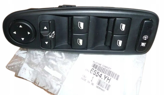 PANEL STEROWANIA SZYBAMI C4 PICASSO 6554YH