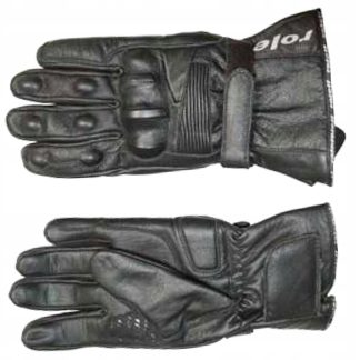 RĘKAWICE MOTOCYKLOWE SKÓRZANE ROLEFF DŁUGIE M
