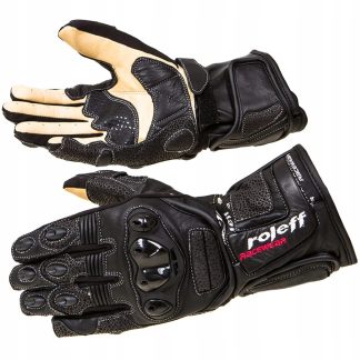 ROLEFF RĘKAWICE moyocyklowe SKÓRZANE kangur XXL
