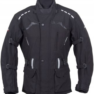 Roleff kurtka tekstylna długa softshell czarna
