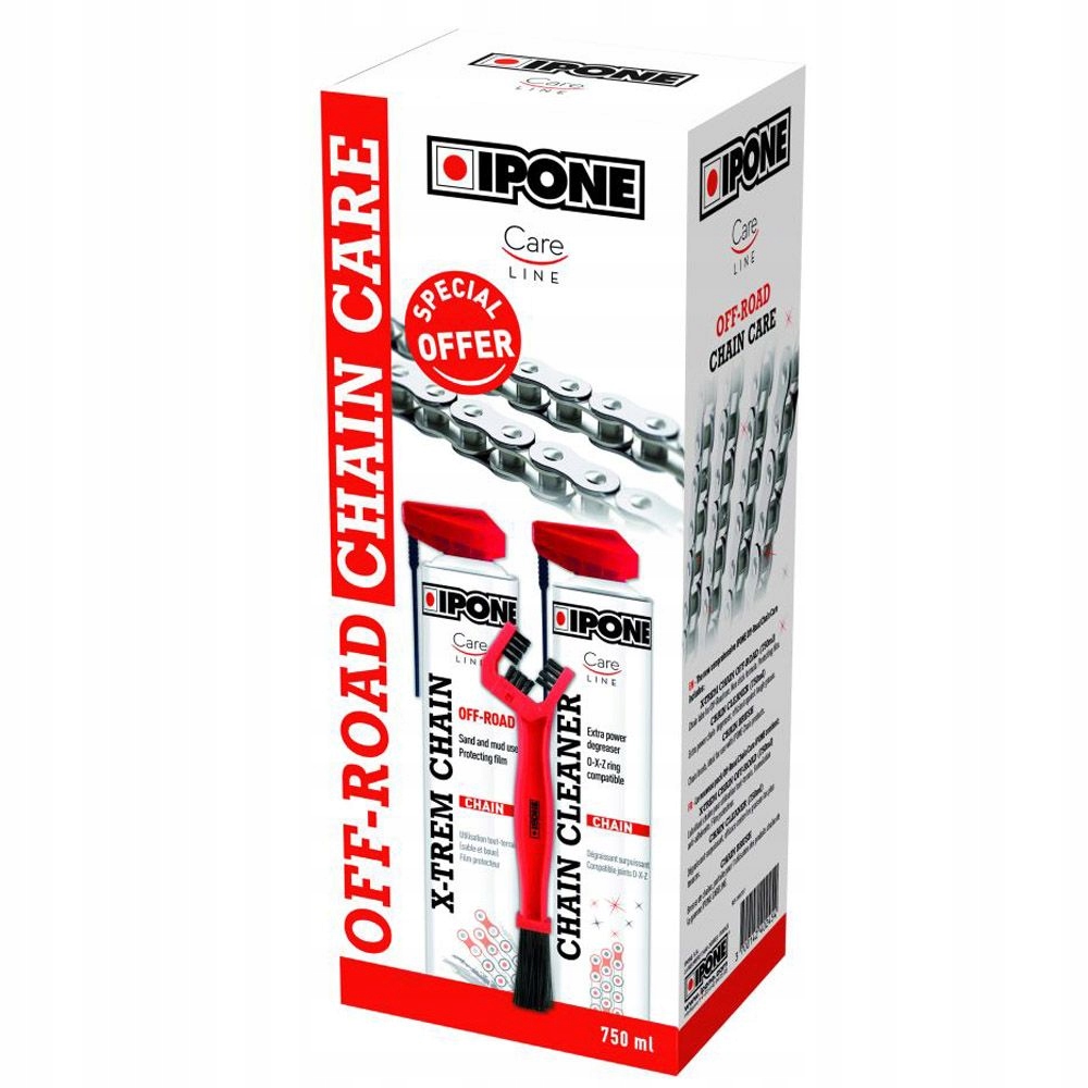Zestaw do konserwacji łańcucha Ipone Off-road Atv