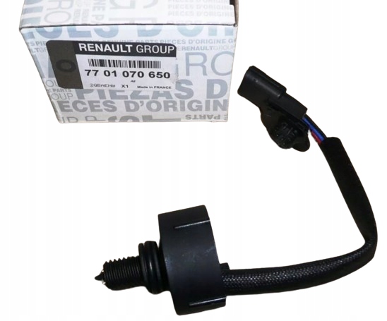 CZUJNIK POZIOMU WODY W FILTRZE MEGANE III 1.5DCI 7701070650