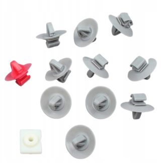 Spinki listwy bocznej drzwi komplet Renault Trafic, Vivaro 7701470769 ORG