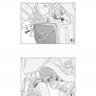 Osłona chłodnicy Kappa Suzuki V-Strom 1050 2020