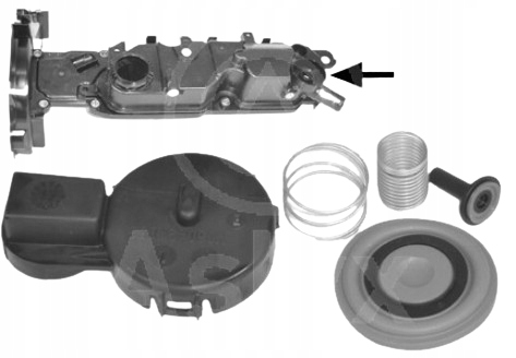 Zestaw naprawczy pokrywy głowicy cylindrów Citroen/Peugeot 535526 ZAM
