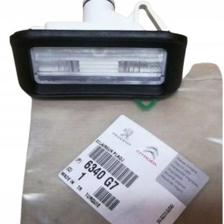 Lampka oświetlenia tablicy rejestracyjnej Citroen/Renault 6340G7 ORG