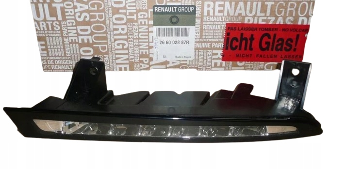 LAMPA ŚWIATŁO DZIENNE LED MEGANE III PRAWE 266002887R