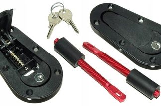 Zapinki zamknięcia maski rajdowe kjs aero drift d1