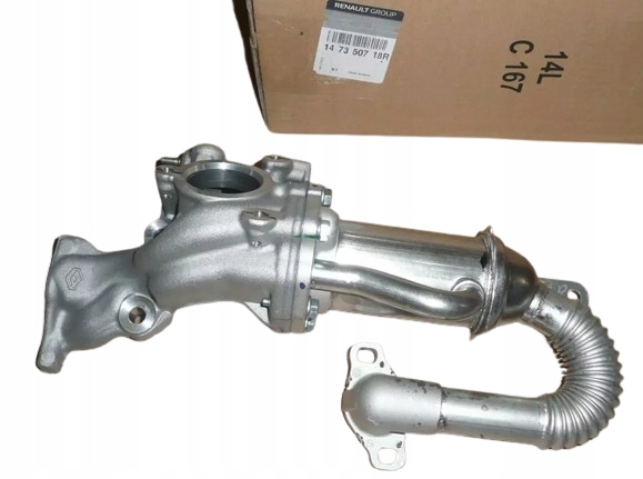 CHŁODNICA PRZEWÓD RECYRKULACJI SPALIN RENAULT 1.5DCI 147350718R