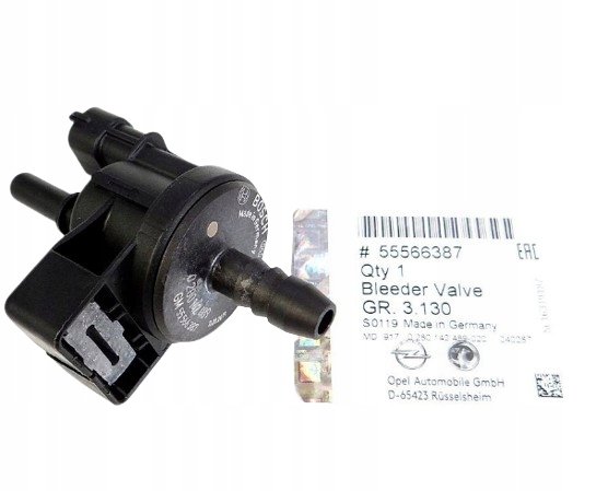 ZAWÓR PODCIŚNIENIA PAR OPARÓW PALIWA ASTRA J MERIVA B ZAFIRA 55566387