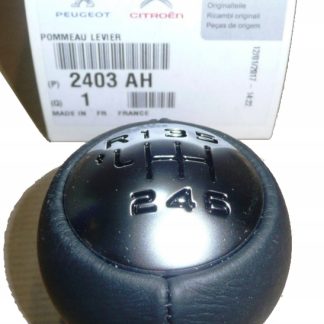 Gałka zmiany 6 biegów 2403AH Citroen Peugeot ORYG