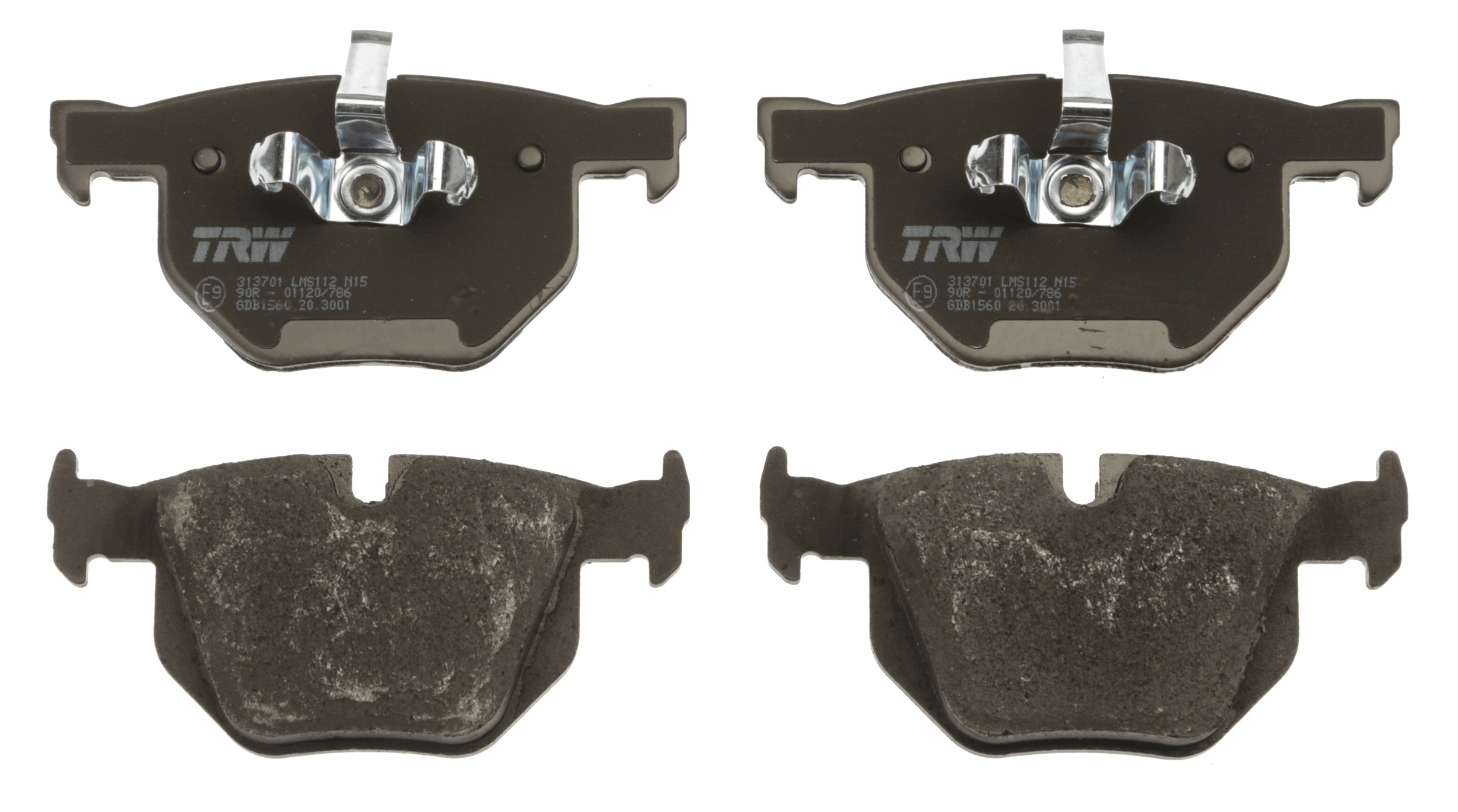Klocek hamulcowy kpl. TRW AUTOMOTIVE GDB1560