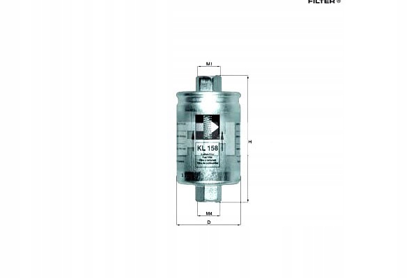 Filtr paliwa KNECHT KL158