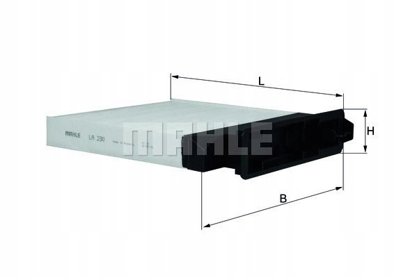 Filtr kabiny KNECHT LA230