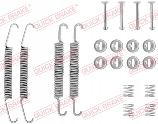 Zestaw montażowy szczęk hamulcowych QUICK BRAKE QB105-0548