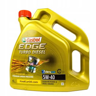 Olej silnikowy CASTROL EDGE 5W40 TD 4L