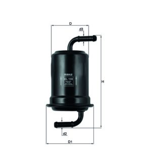 Filtr paliwa KNECHT KL159