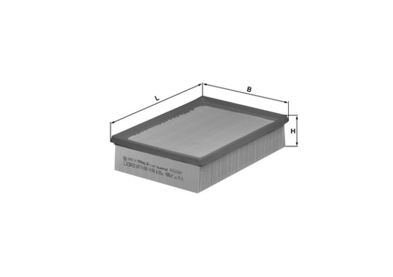 Filtr powietrza KNECHT LX343