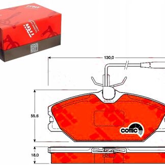 Klocek hamulcowy kpl. TRW AUTOMOTIVE GDB1030