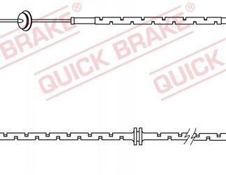 Styk ostrzegawczy zużycia okładzin hamulcowych QUICK BRAKE WS0198A