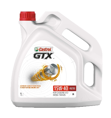 Oleje i smary CASTROL GTX 15W40 4L