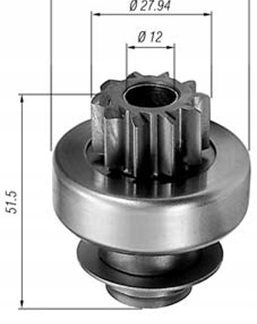 Bendix rozrusznika MAGNETI MARELLI 940113020227