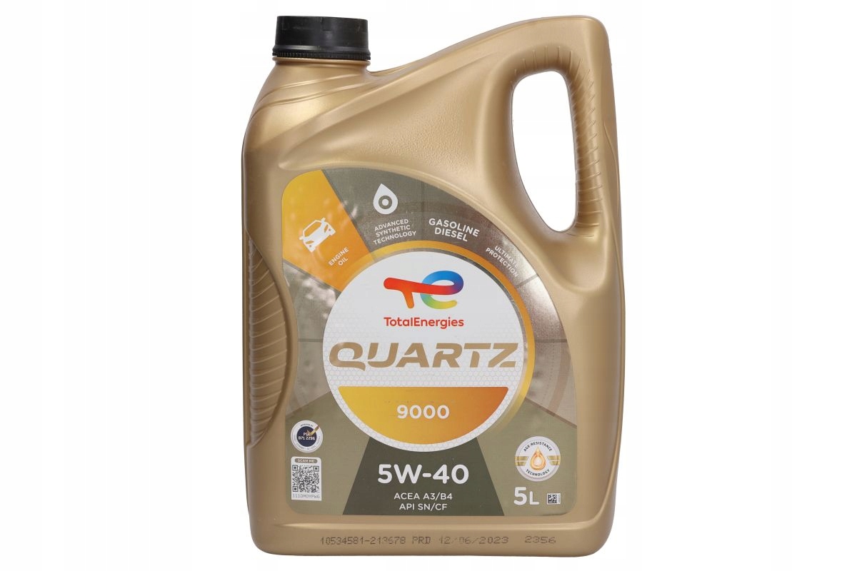 Oleje i smary TOTALENERGIES QUARTZ 9000 5W40 5L
