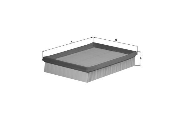 Filtr powietrza KNECHT LX643