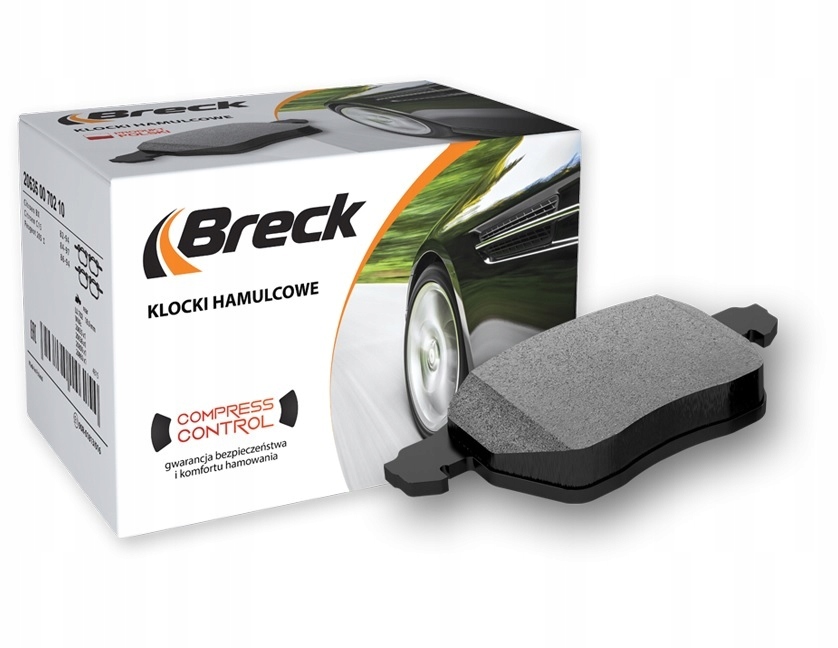 Klocek hamulcowy kpl. BRECK 23832 00 702 10