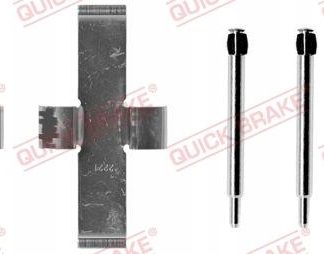 Zestaw montażowy klocka hamulcowego QUICK BRAKE QB109-0924