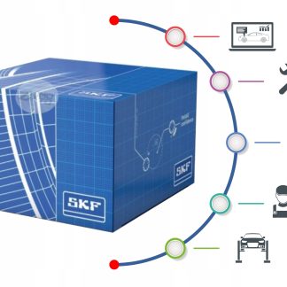 Rozrząd kpl. (pasek + rolka + pompa cieczy) SKF VKMC 03100