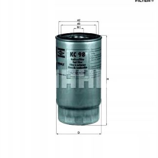 Filtr paliwa KNECHT KC98