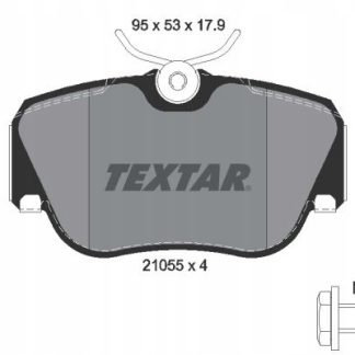 Klocek hamulcowy kpl. TEXTAR 2105503