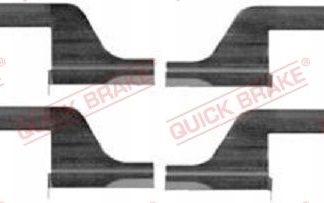 Zestaw montażowy klocka hamulcowego QUICK BRAKE QB109-1263