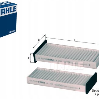 Filtr kabiny KNECHT LA296/S